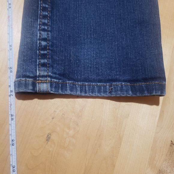 DC Slim Fit Dark Wash Button Up Jeans Size 26 - Picture 10 of 10